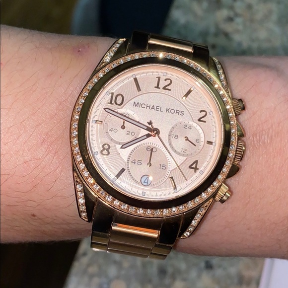Michael Kors Accessories - Micheal Kors Watch (Rose Gold)